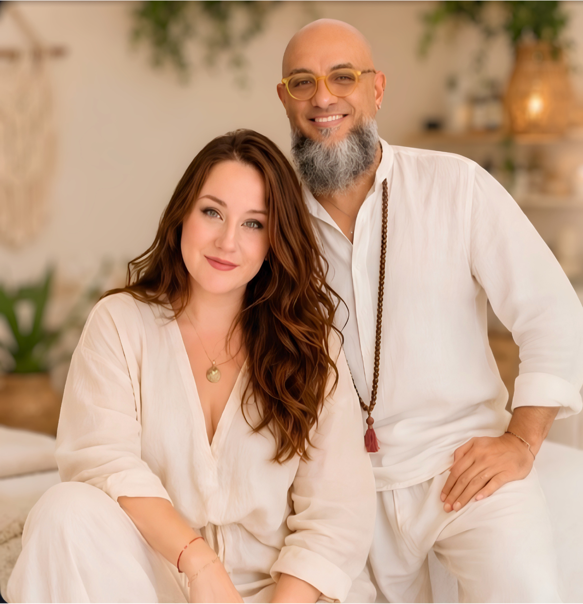 María Isabel Rodríguez y David Moreno — Equipo de Alôe Estudio Holístico, Guayama Puerto Rico